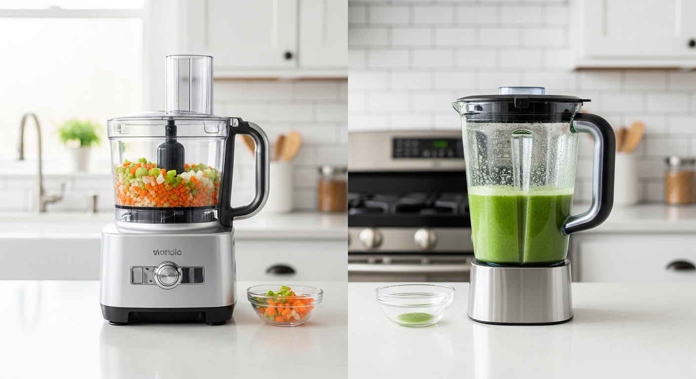 Can I Use Blender Instead of Food Processor