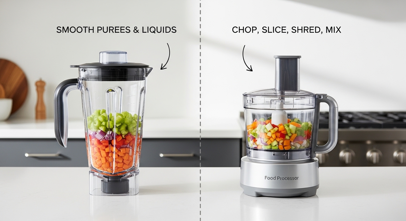 Can I Use a Blender Instead of a Food Processor