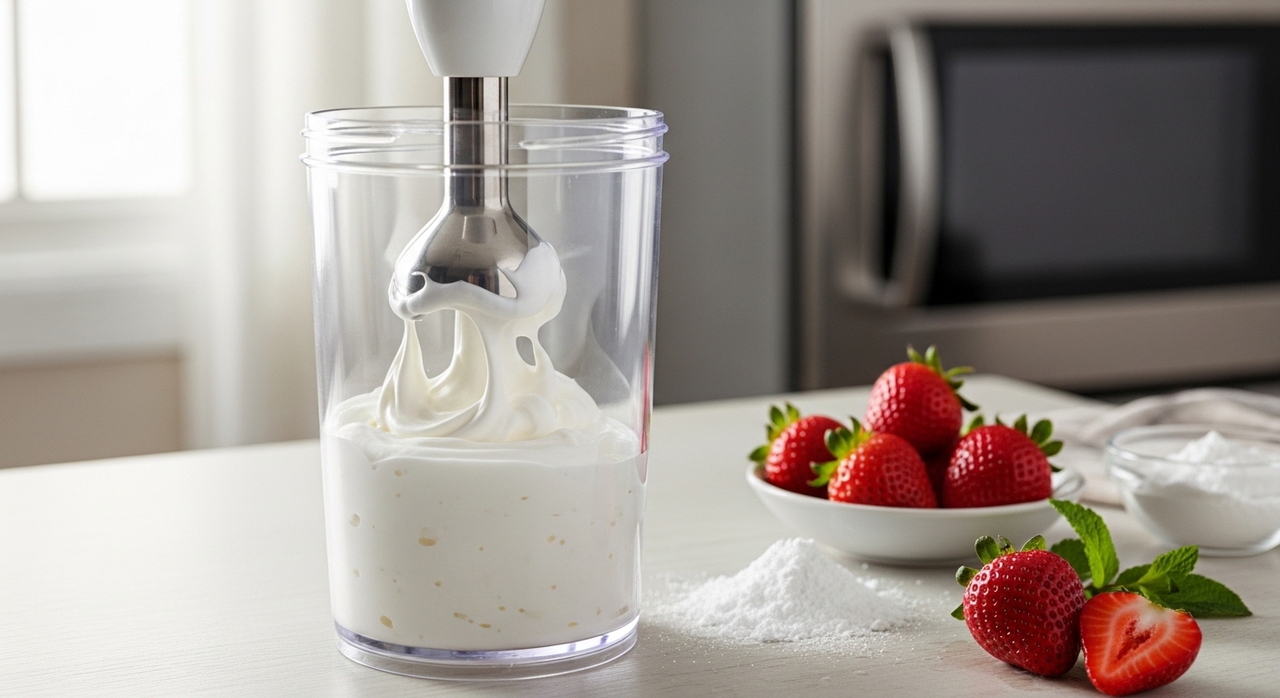 Can You Make Whipped Cream with an Immersion Blender