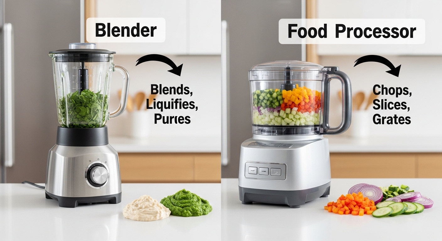 Can You Use a Blender Instead of a Food Processor