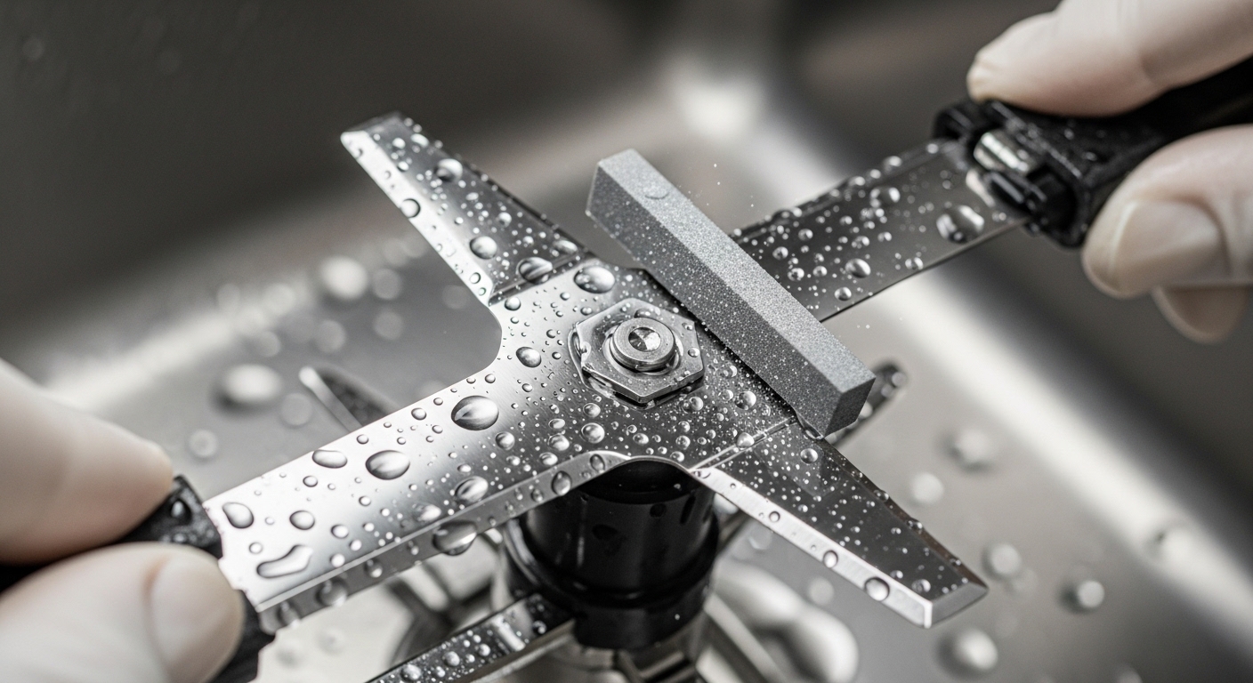 How to Sharpen Blender Blades