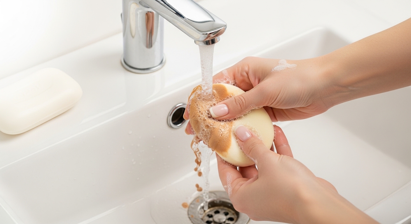 How to Wash Beauty Blender