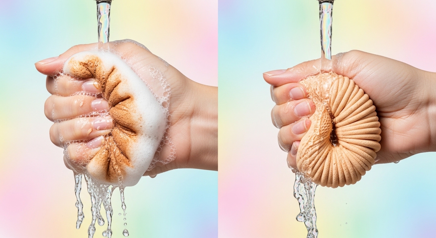 How to clean a beauty blender