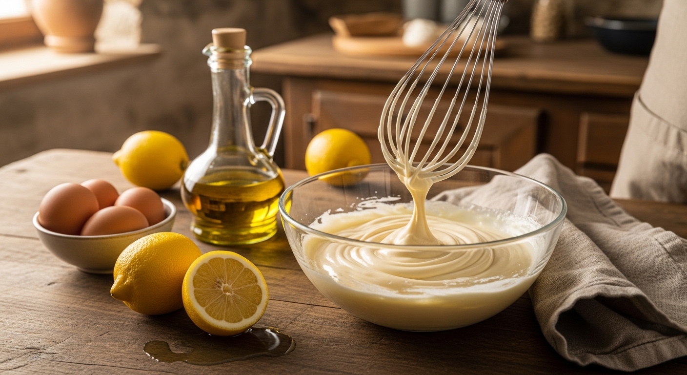 How to make mayo without immersion blender