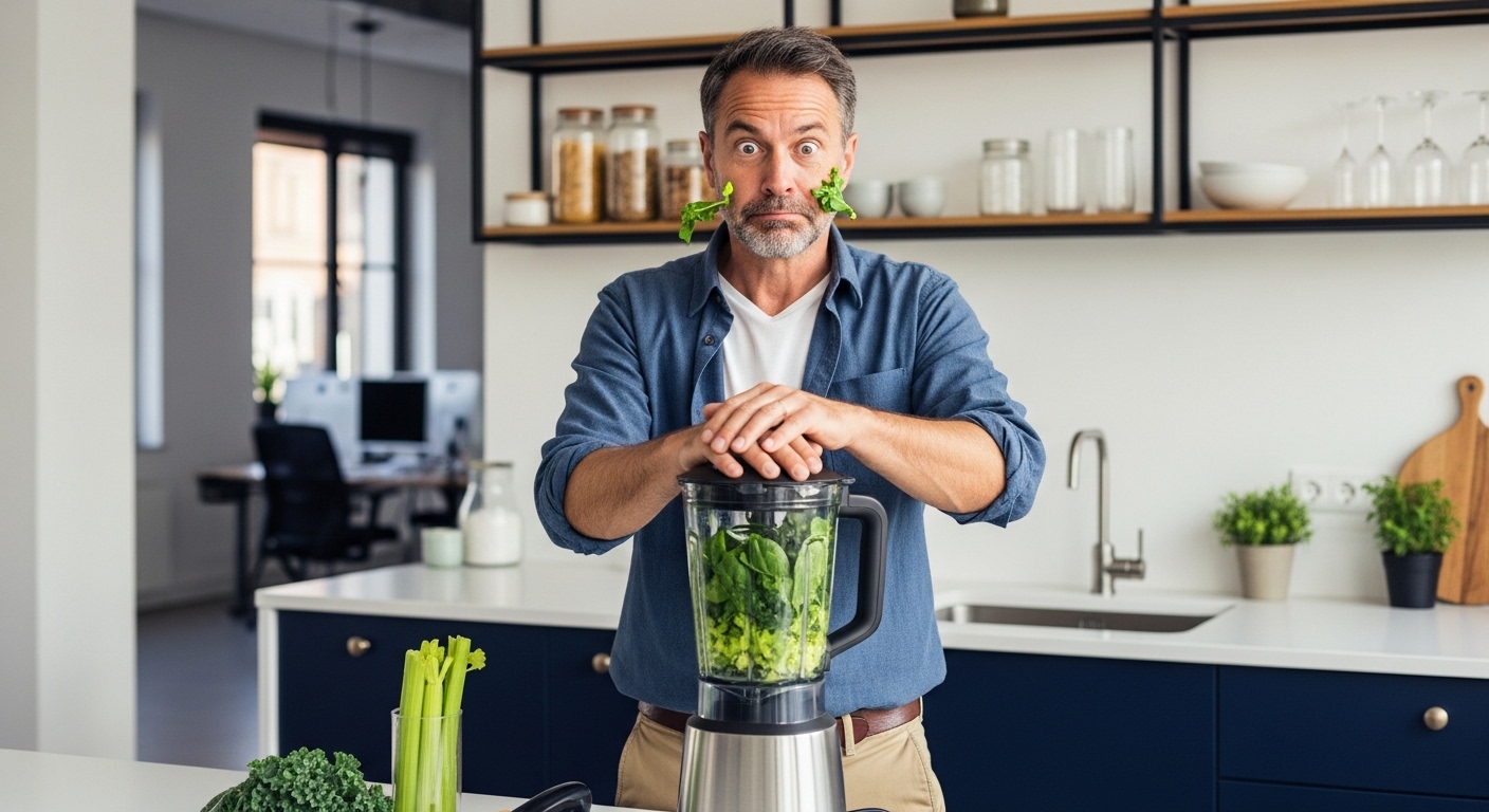 Why Does the President Put Vegetables in His Blender