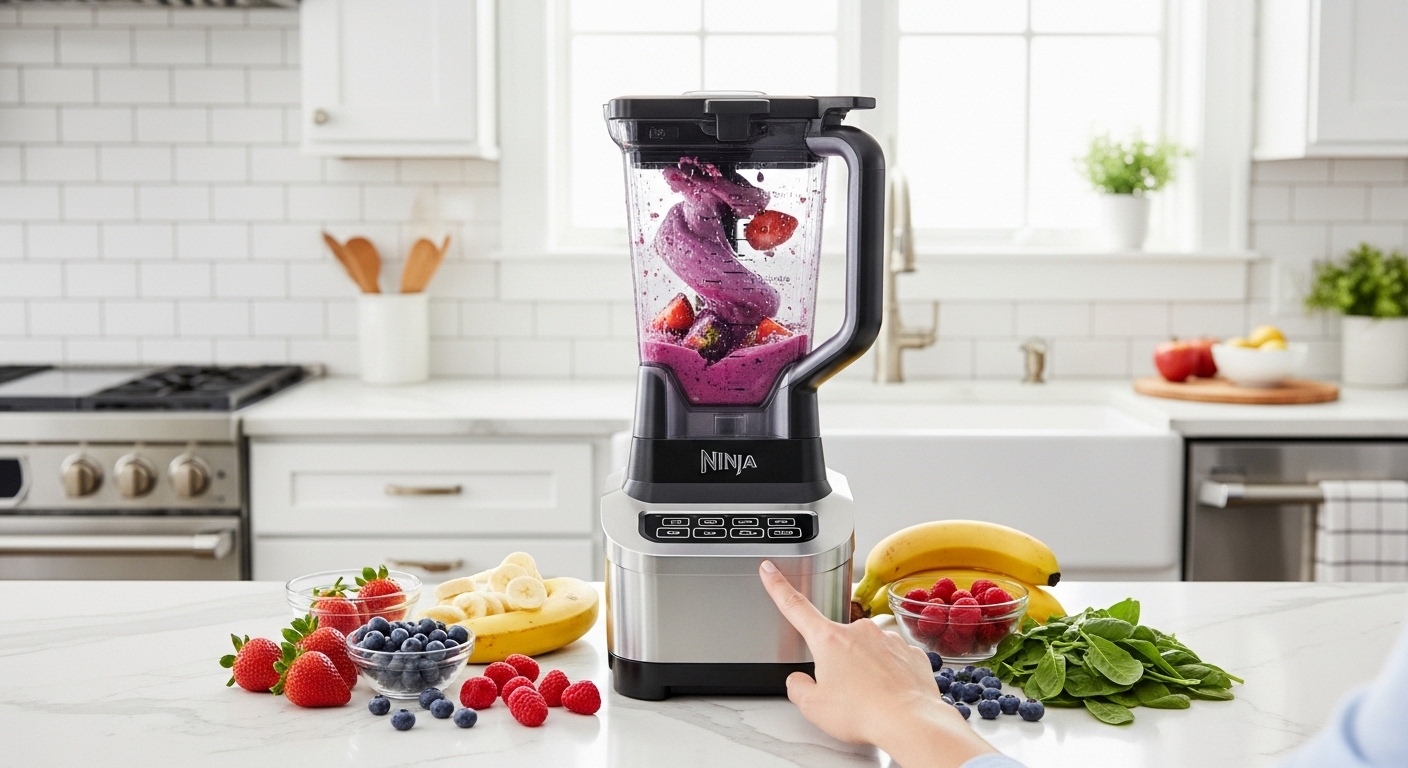 how to work a ninja blender
