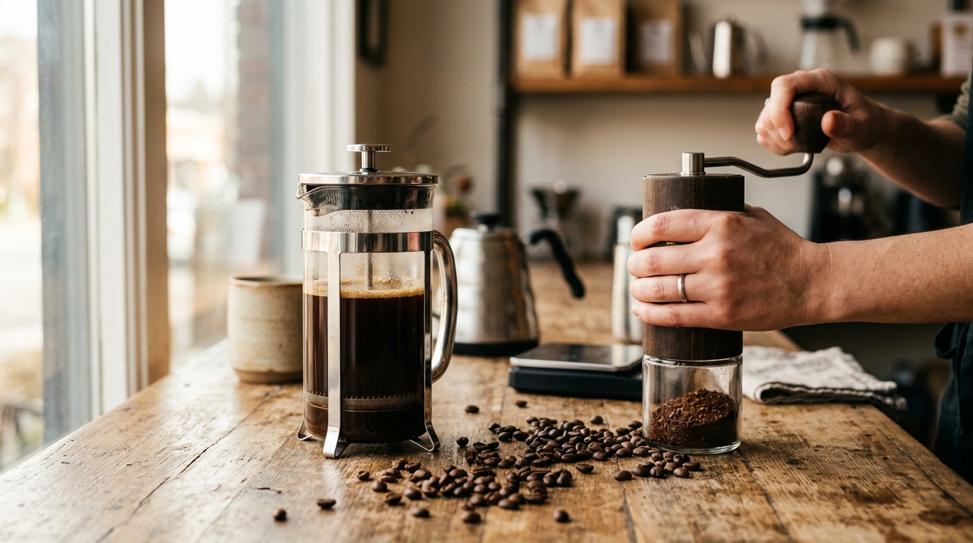Best Manual Coffee Grinders for French Press