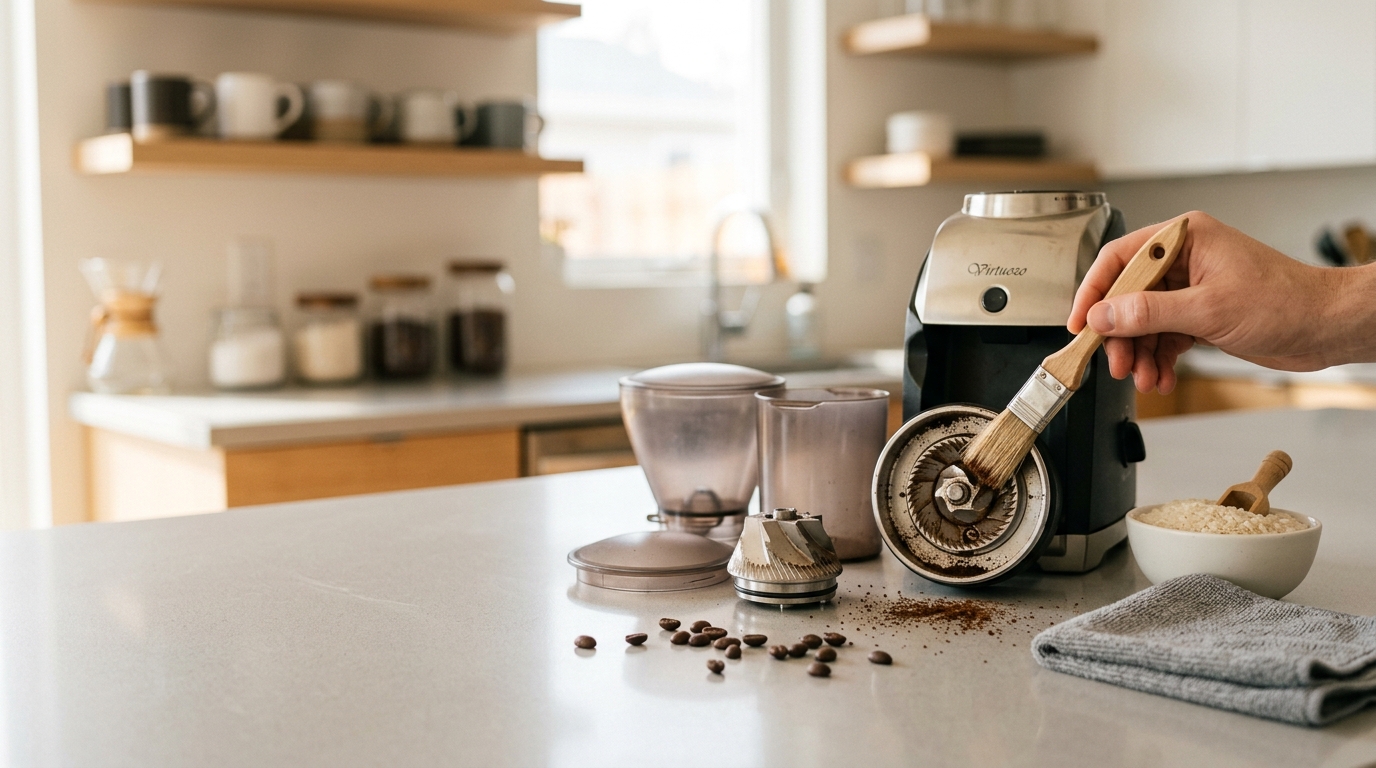 How to Clean a Coffee Grinder