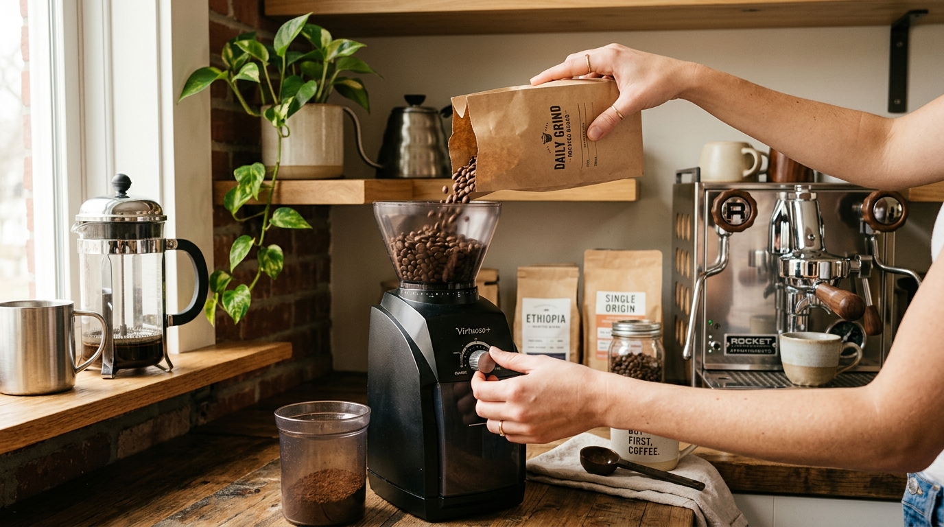 How to Use Coffee Grinder