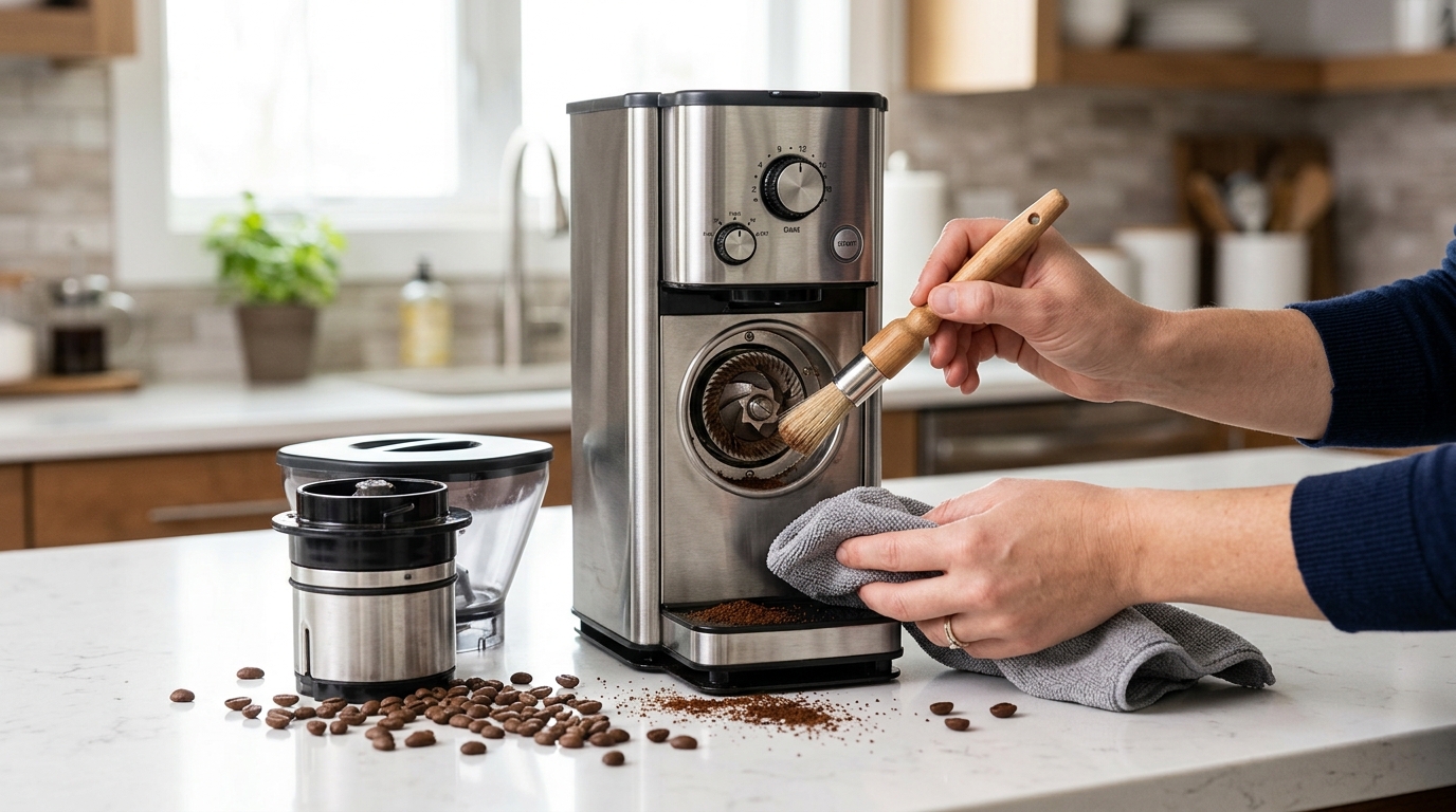 how to clean cuisinart coffee grinder