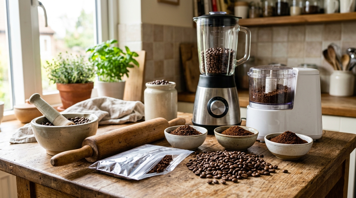 How Can I Grind Coffee Beans Without a Grinder