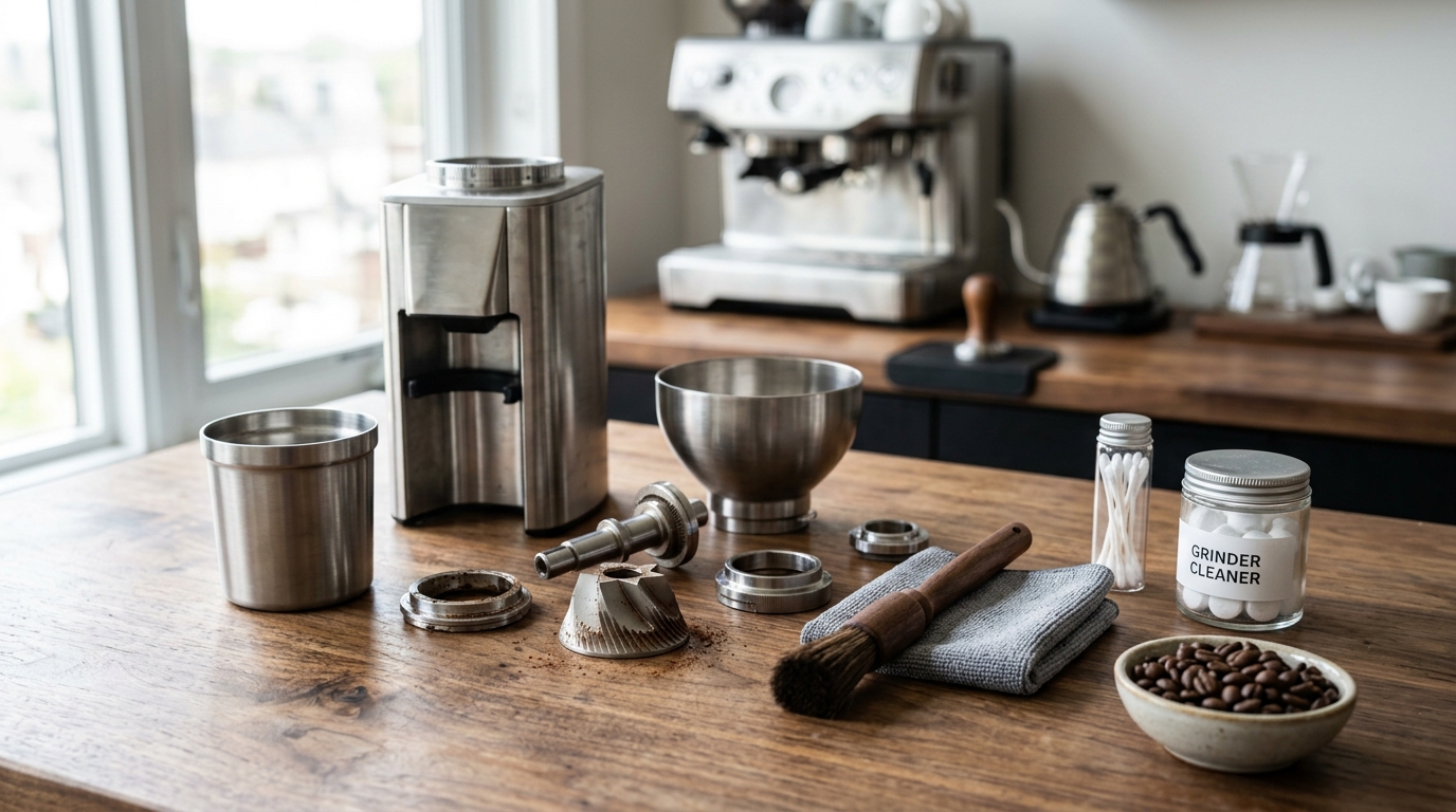 How to Clean Breville Coffee Grinder