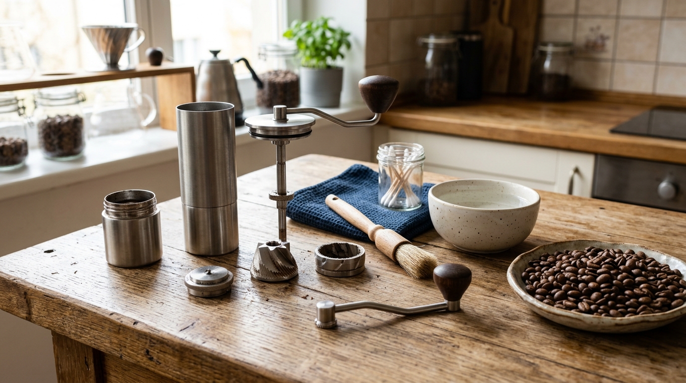 How to Clean a Manual Coffee Grinder