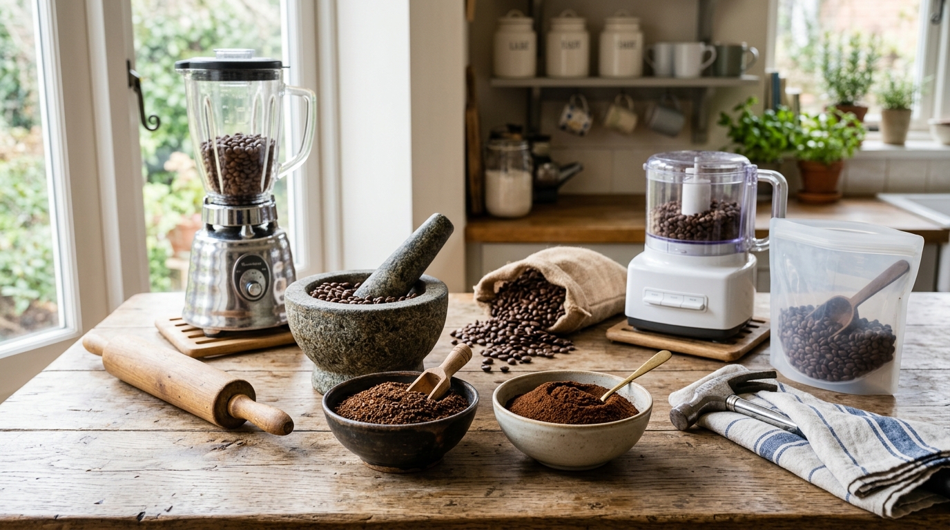 What to Do With Coffee Beans Without Grinder