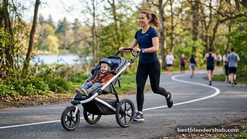 Addressing Common Challenges - how to run with a jogging stroller