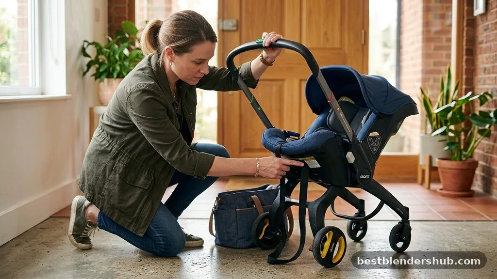 Addressing Hidden Obstructions - how to open a doona stroller
