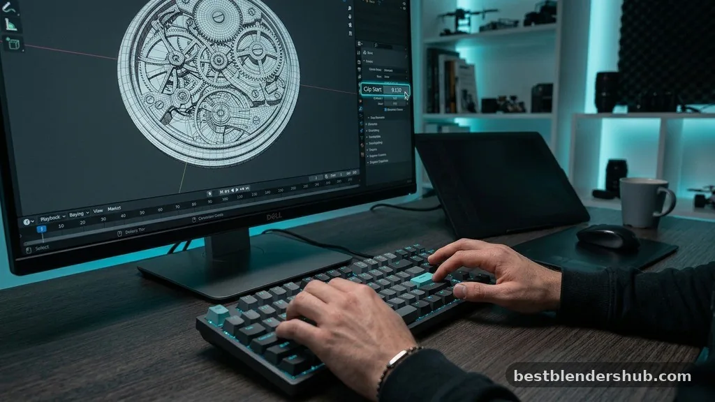 Adjusting View Clipping for Better Control - can't zoom in blender