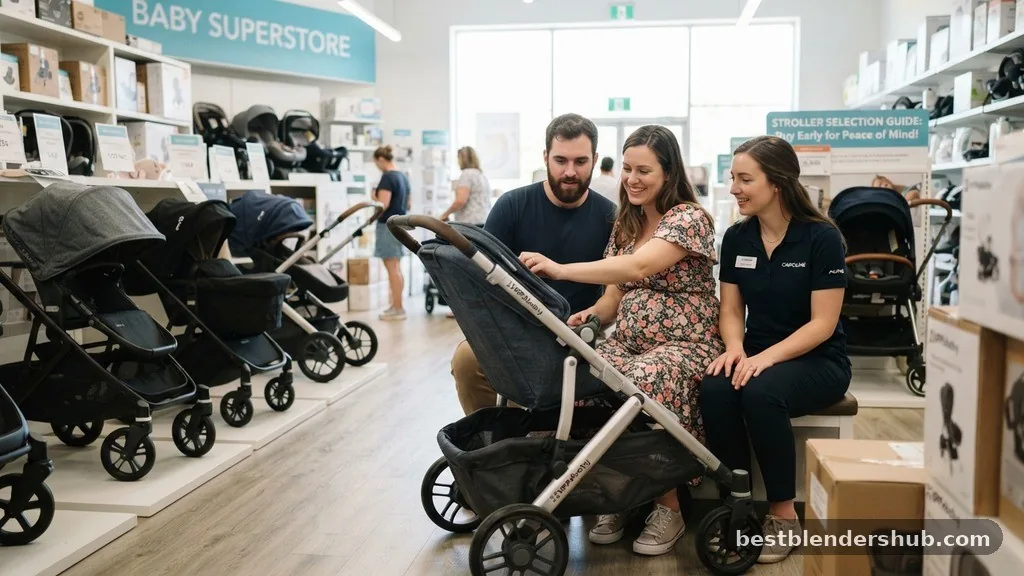 Avoiding the Third Trimester Rush - when to buy stroller