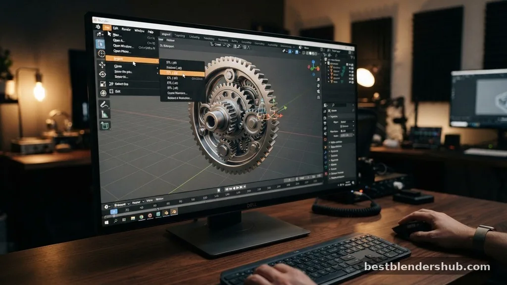 can blender open stl files
