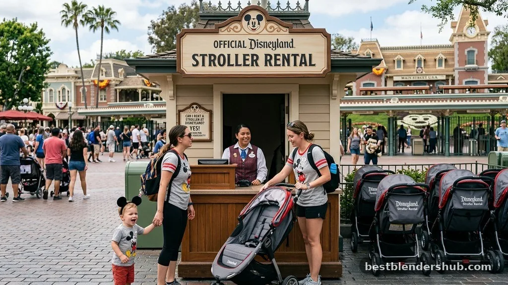 can i rent a stroller at disneyland
