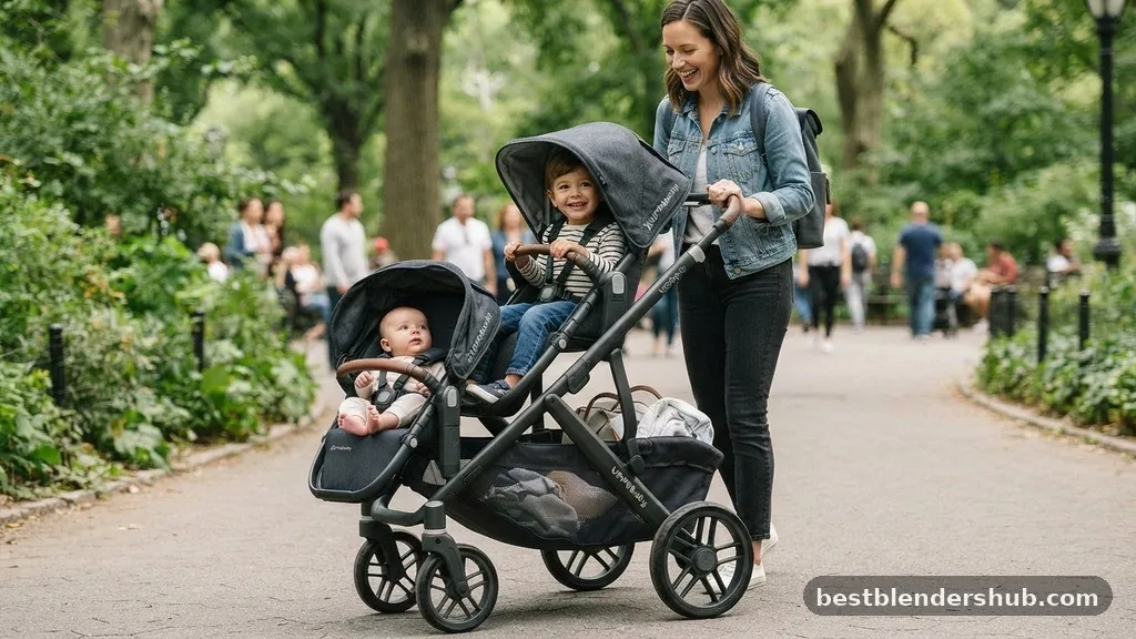 can the uppababy vista be a double stroller