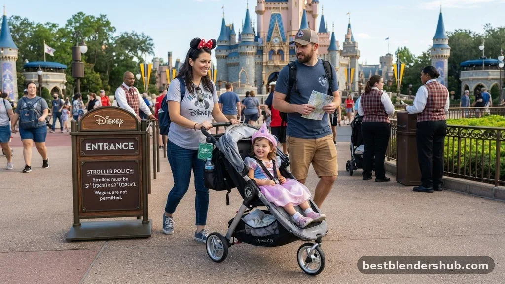 can you bring your own stroller to disney