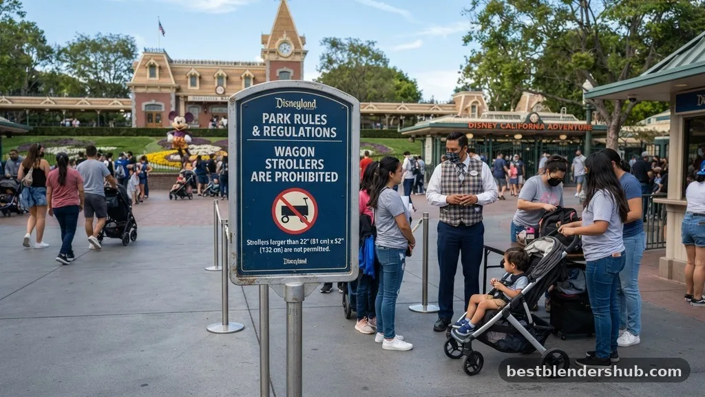 can you take a stroller to disneyland