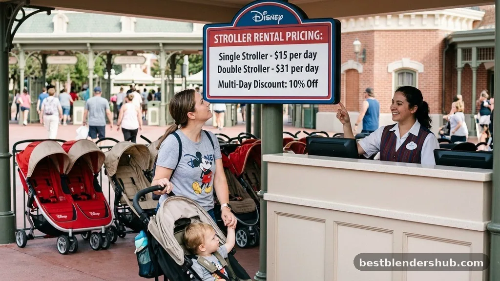 Comfort and Customization - how much is a stroller rental at disney world