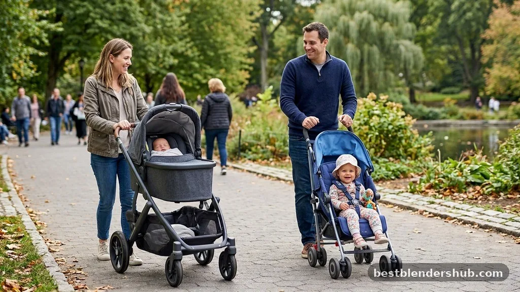 Comparing Stroller Categories - when can baby use umbrella stroller