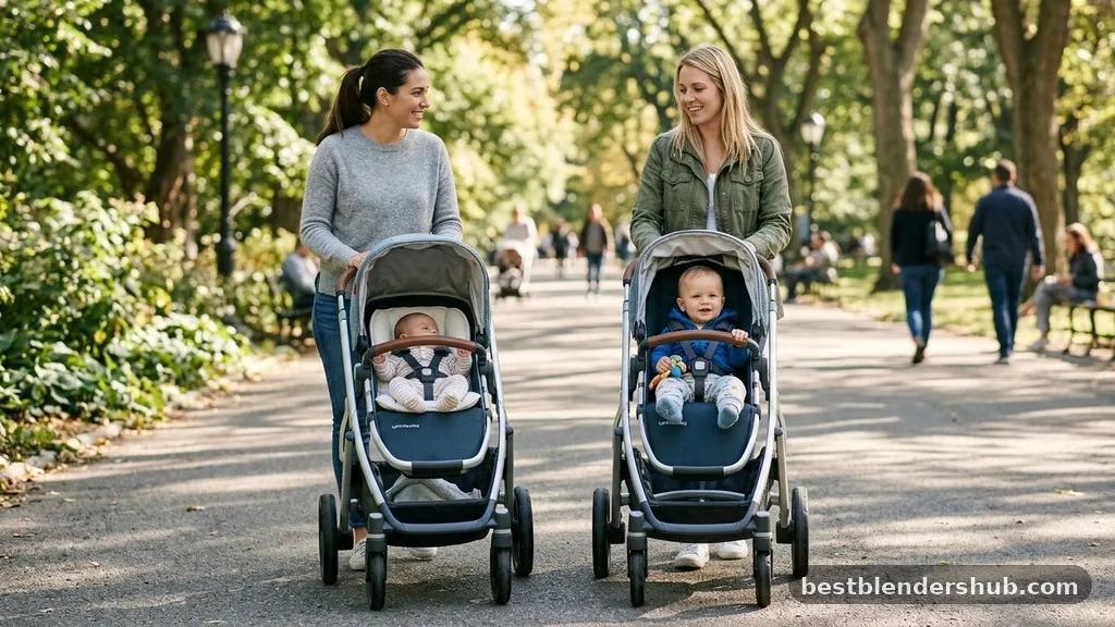 Comparing Stroller Configurations for Infants - at what age can a baby sit in a stroller