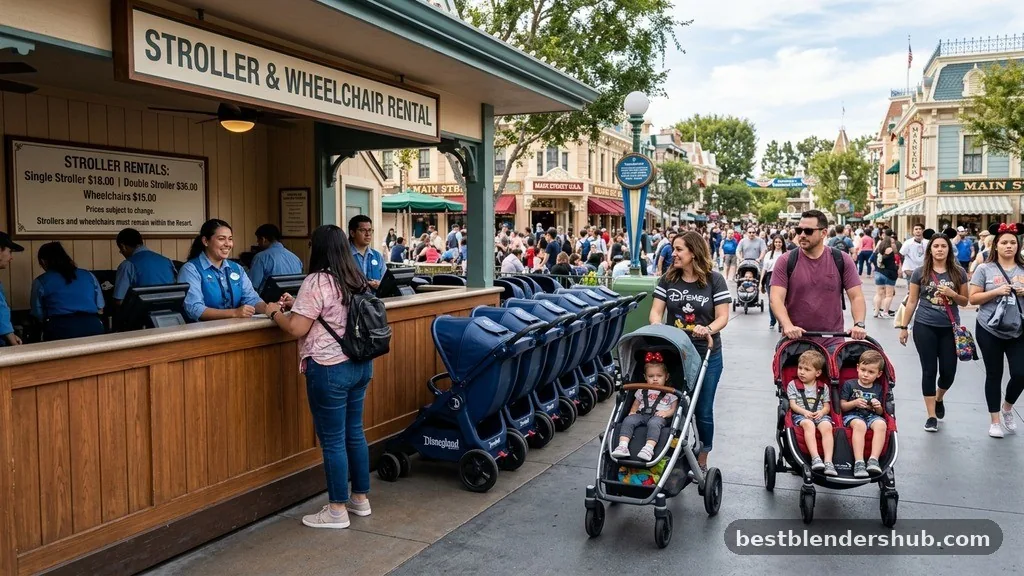 Comparison with Personal Strollers - how much to rent stroller at disneyland