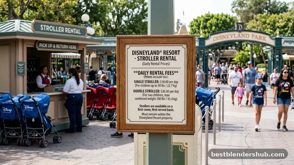 Current Rental Pricing and Options - how much is it to rent a stroller at disneyland