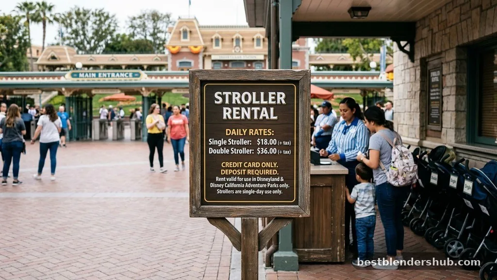 Current Stroller Rental Pricing at Disneyland - how much is stroller rental at disneyland