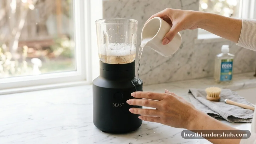 Daily Maintenance for Your Beast Blender - how to clean beast blender
