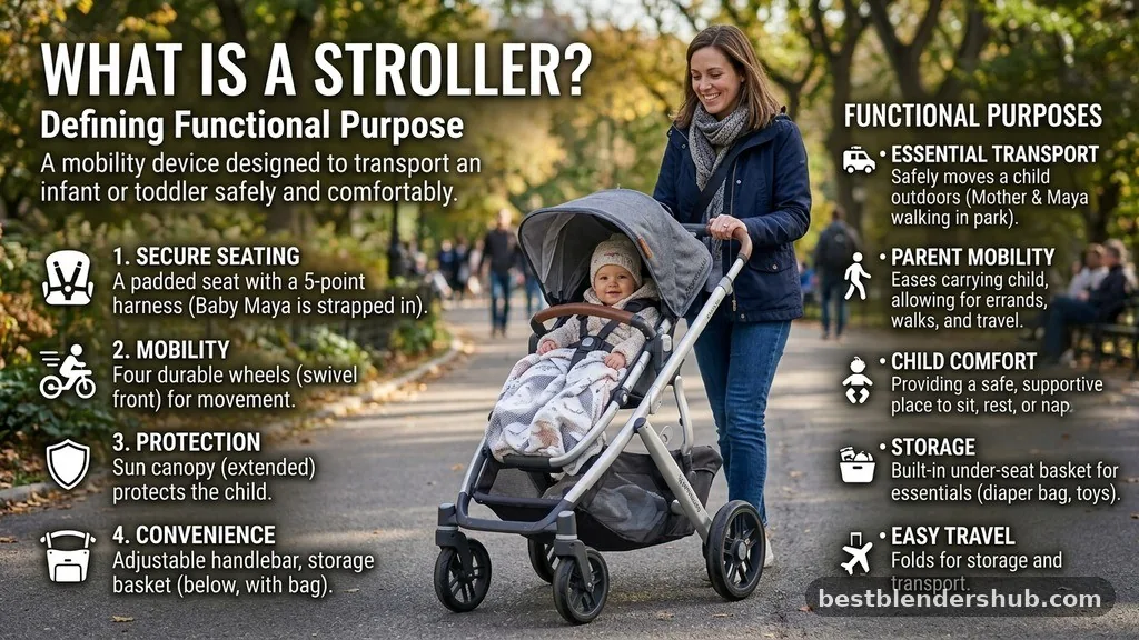 Defining the Functional Purpose of a Stroller - what is a stroller