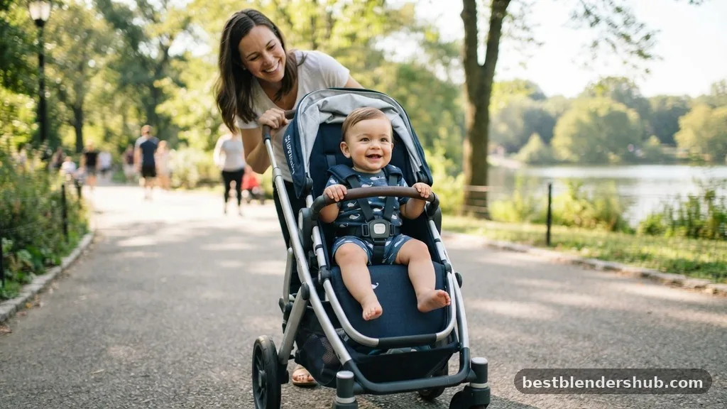 Determining Readiness for Forward-Facing Strollers - when can baby sit front facing in stroller
