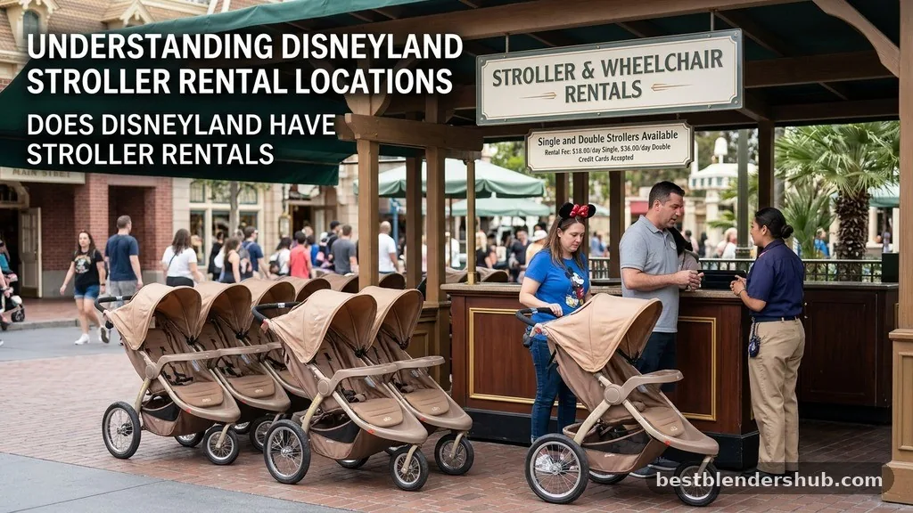 does disneyland have stroller rentals