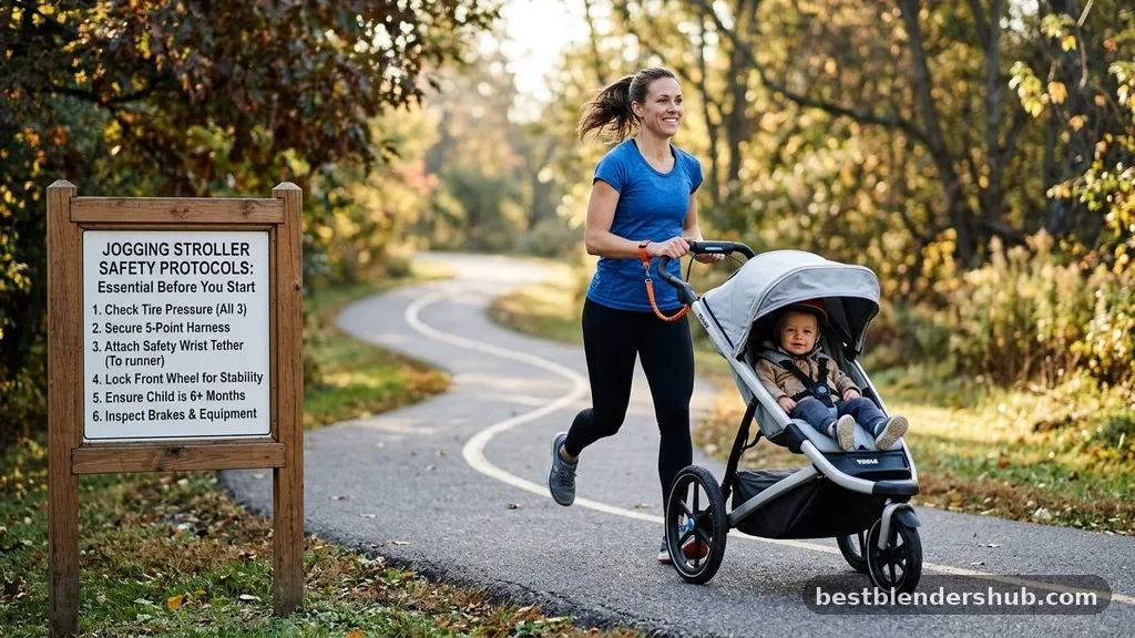 Essential Safety Protocols Before You Start - how to run with a jogging stroller