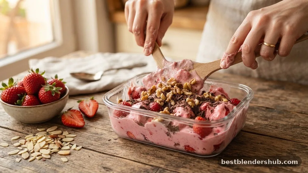 Fruit and Nut Combinations - how to make ice cream in blender