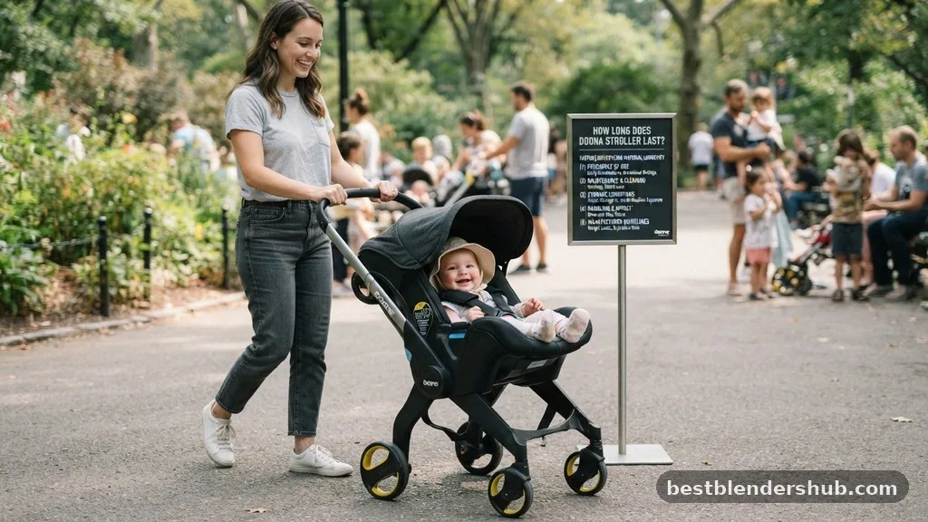 how long does doona stroller last