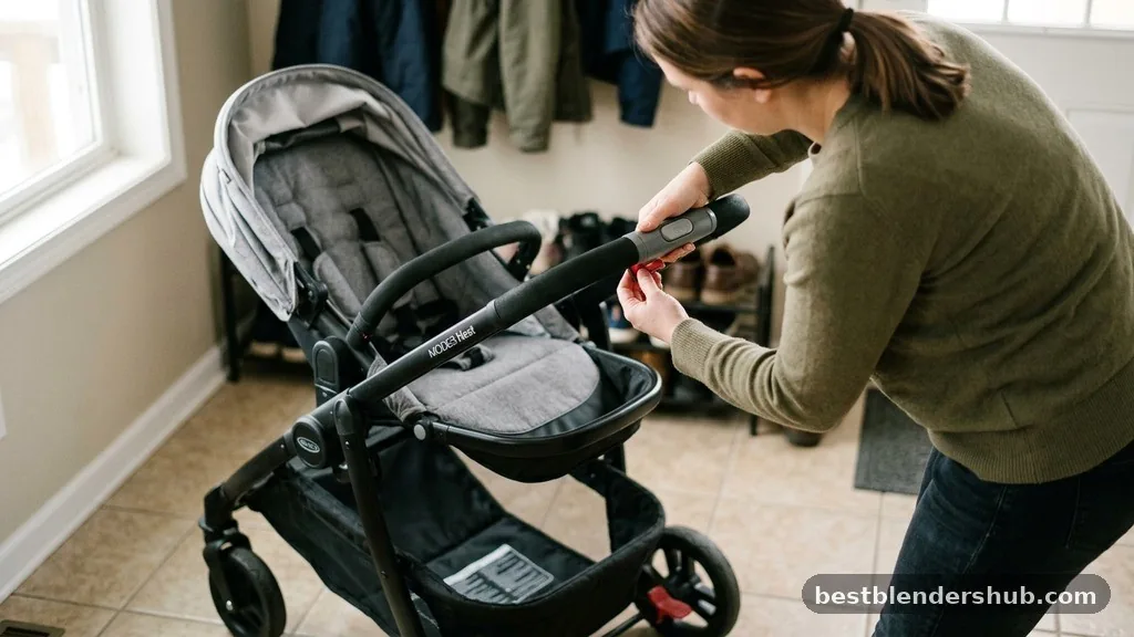 how to fold graco modes nest stroller