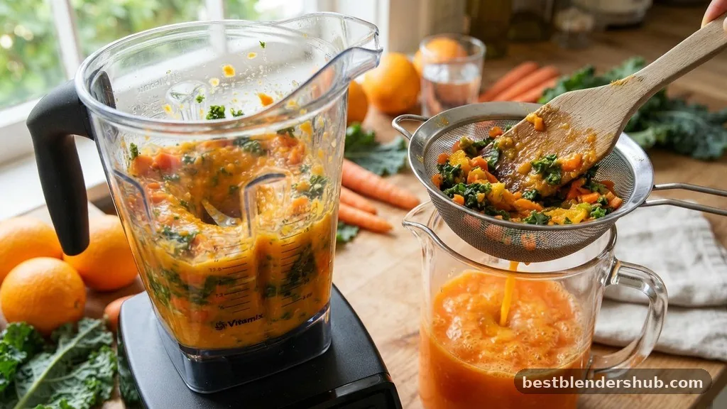 how to make juice with a blender