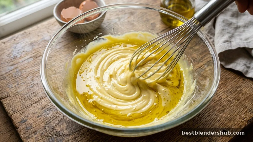 how to make mayonnaise without blender