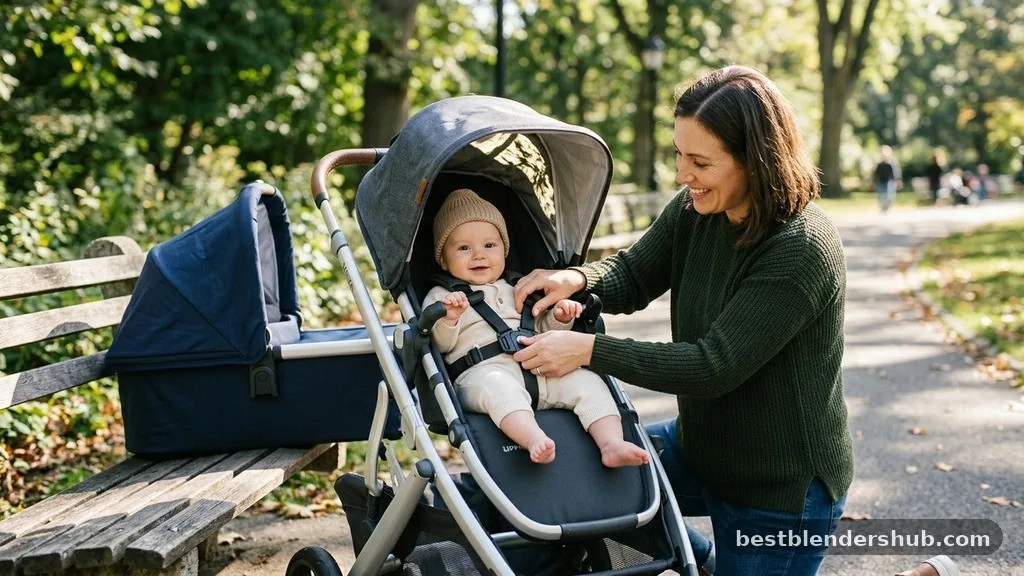 How to Transition Safely - when to switch from bassinet to stroller seat