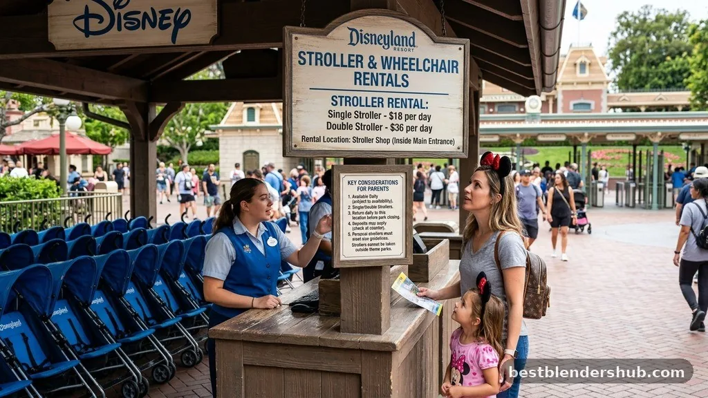 Key Considerations for Parents - how much is stroller rental at disneyland