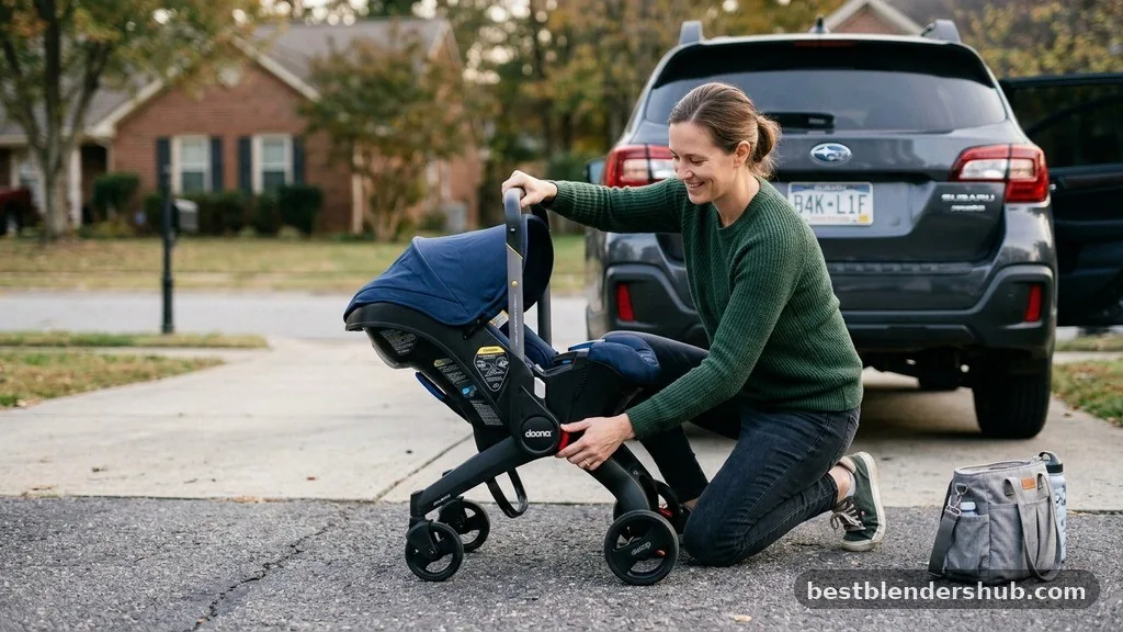 Mastering the Transition Between Modes - doona car seat stroller how to use
