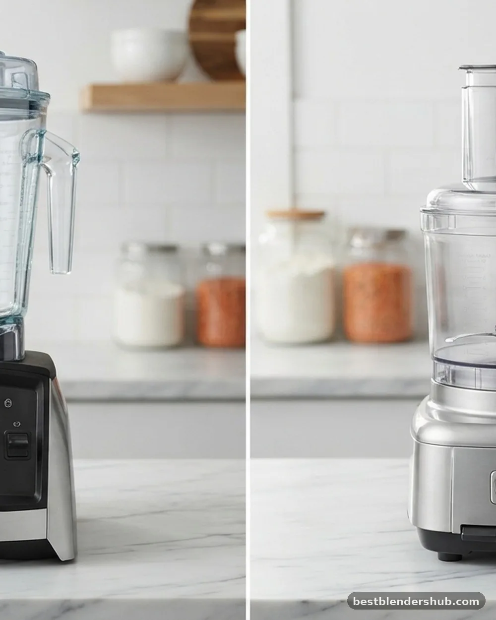 Mechanical Differences Between Blenders and Processors - can you use blender instead of food processor