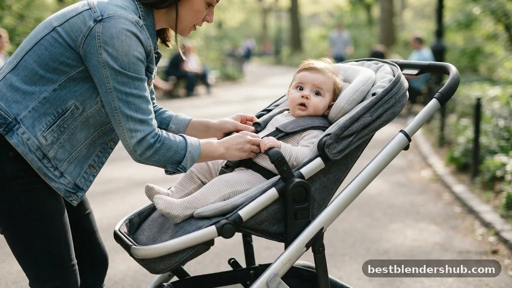 Navigating Stroller Attachments and Inserts - when can baby sit in stroller seat