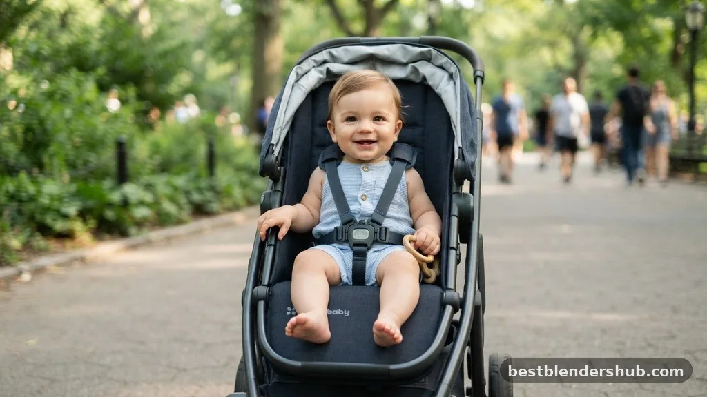 Physical Indicators of Readiness - when do babies sit up in stroller