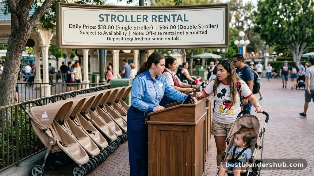 Pricing and Availability - can you rent a stroller at disneyland